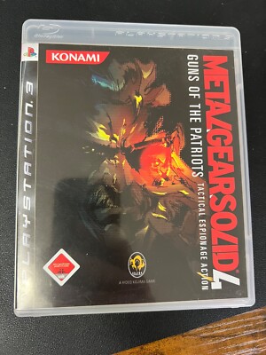 Metal Gear Solid 4 I PS3 I gebraucht I vollständig I funktioniert