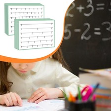 10 Pieces Fraction Manipulatives Fraction Number Line Bar for Homeschool