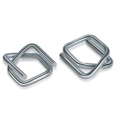 Heavy Duty Galvanized Wire Buckle for 3/4 Width Cord Strapping Pack of 100 -Wir