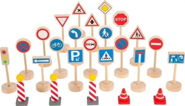 Verkehrsschilder-Set | Deutsch | 11736 | 2023 | Small Foot Gmbh & Co. Kg-image