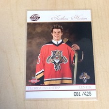 2003-04 PACIFIC SUPREME HOCKEY RED NATHAN HORTON ROOKIE CARD RC #118 081/425