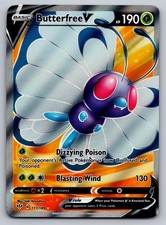 Butterfree V (Full Art) Holo Ultra Rare SWSH03: Darkness Ablaze 177/189 NM on eBay