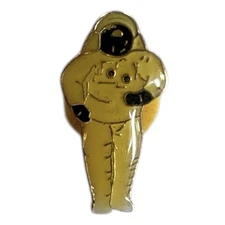 Vintage Astronaut Space Suit Enamel NASA Style Space Exploration Badge Pin