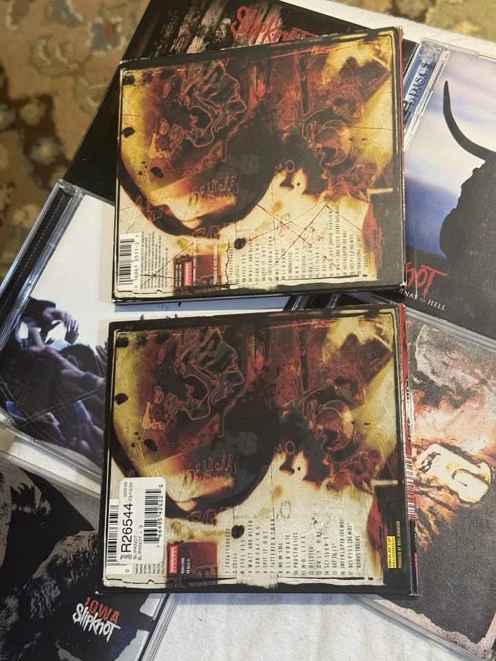 SLIPKNOT (9 Compact Disc Lot)/OOP/Import/Rare/SP/CD’s Used & Very Good Plus+!!!! - Image 4 of 4