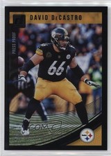 2018 Panini Donruss Press Proof Black 8/10 David DeCastro #242 is2