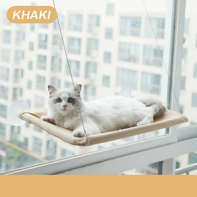 Pet Cat Hammock Aerial Hanging Cat Bed Cats Bed House Kitten Climbing Frame Sunn