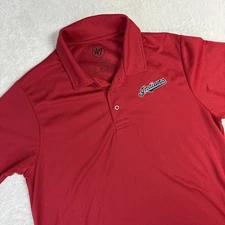 Cleveland Indians Polo Shirt Adult M Red 47’ Short Sleeve