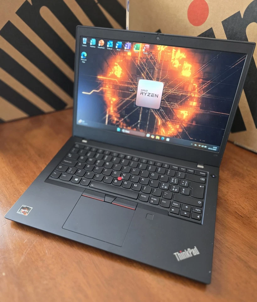 🔴 Lenovo Thinkpad L14 Ryzen 5 16gb Ram 256gb SSD FHD Suite Office Ottimo!🔴 - Immagine 4 di 4