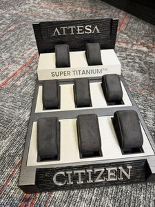 Original Citizen Attesa Dealer / Retailer Watch Display 8 Pillow Case