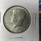 1967 Kennedy Half Dollar, 40% Silver