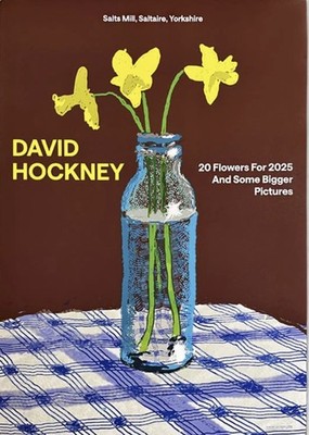 David Hockney Drei Narzissen in einer Flasche Poster wunderschön
