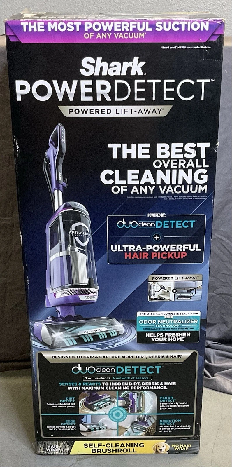Shark PowerDetect Upright Vacuum with DuoClean Detect Technology - Thumbnail 2