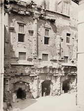 Theatre of Marcellus Rome Italy Ancient Ruins Roman Vtg. Photo 19thC.