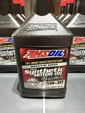 Signature Series 5W-30 Synthetic Motor Oil 1 Quart Each (10 Units) FREE SHIPPING