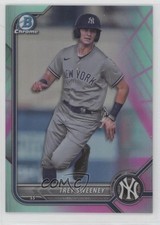 2022 Bowman Chrome Prospects Aqua & Pink Vapor Refractor /125 Trey Sweeney 10no