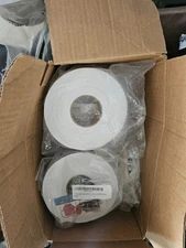 10 Rolls, 2-Digit White Take a Number Tickets - 3000 tickets per roll