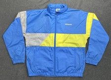 Vintage Adidas Damen Trainingsjacke Windbreaker Größe 38 S 80er 90er Top Zustand