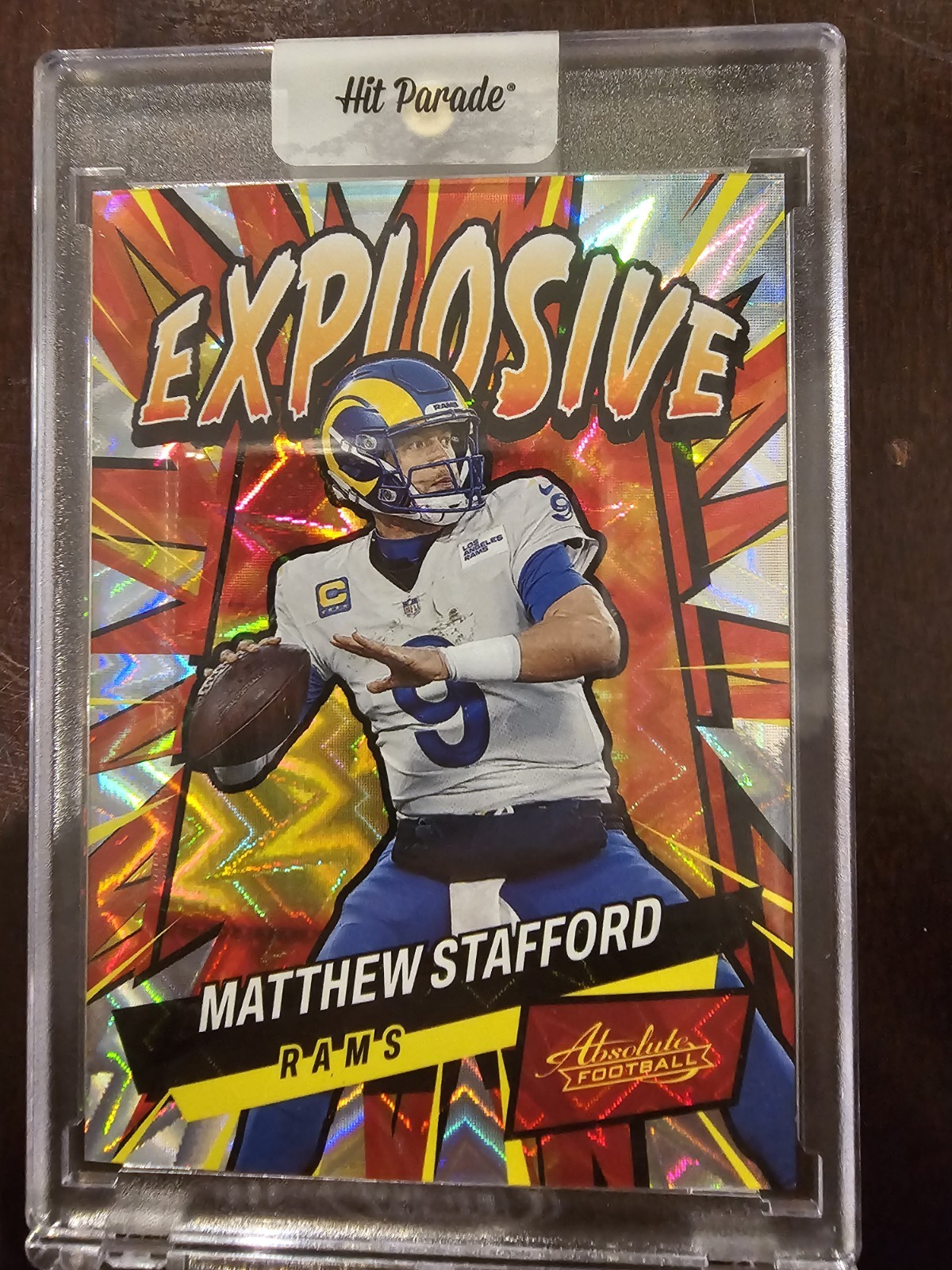 MATTHEW STAFFORD 2022 ABSOLUTE RAMS EXPLOSIVE