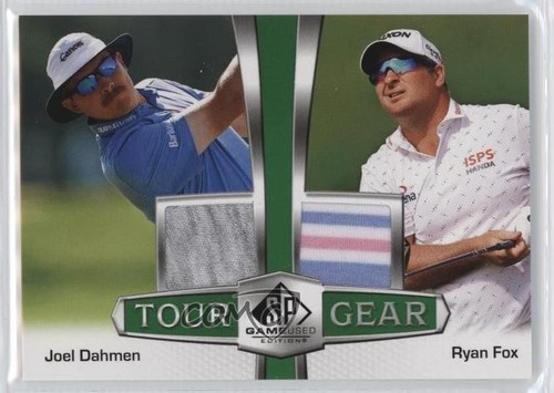 2024 SP Game Used Tour Gear Dual Relic Joel Dahmen Ryan Fox #TG2-DF Rookie RC