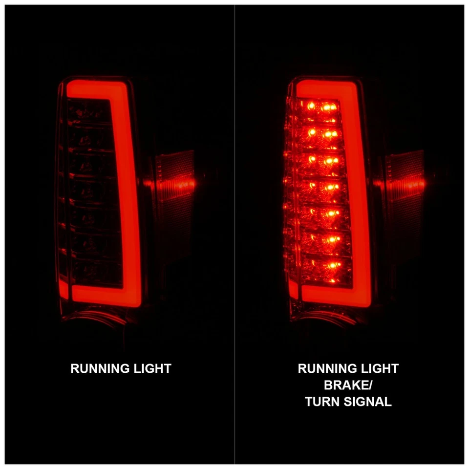 Luz trasera LED cromada izquierda y derecha Anzo 311384 para Chevrolet Colorado 2004-2012 Foto 2 de 4