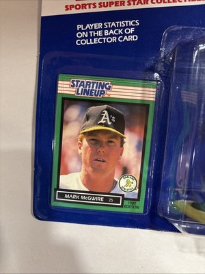 Kenner Mark McGwire 1989 Edition Starting Lineup MLB Baseball