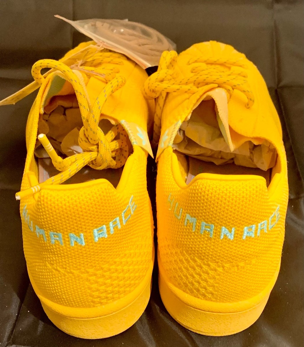 Mens adidas by Pharrell Williams PW SUPERSTAR PK S42930 bold gold