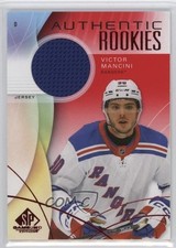 2024-25 Upper Deck SP Game Used Authentic Rookies Red Jersey Victor Mancini 6o3