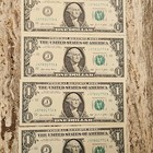 Lot of 7 US $1 Federal Reserve Notes Banknotes, Uncirculated (Small Size) — photo 4