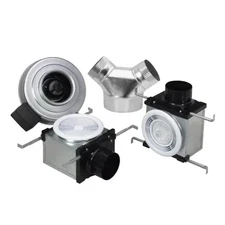 Fantech PB270L10V-2 70W Indoor Bathroom Fan w/ 10W LED Bulb, 270CFM, 2582RPM