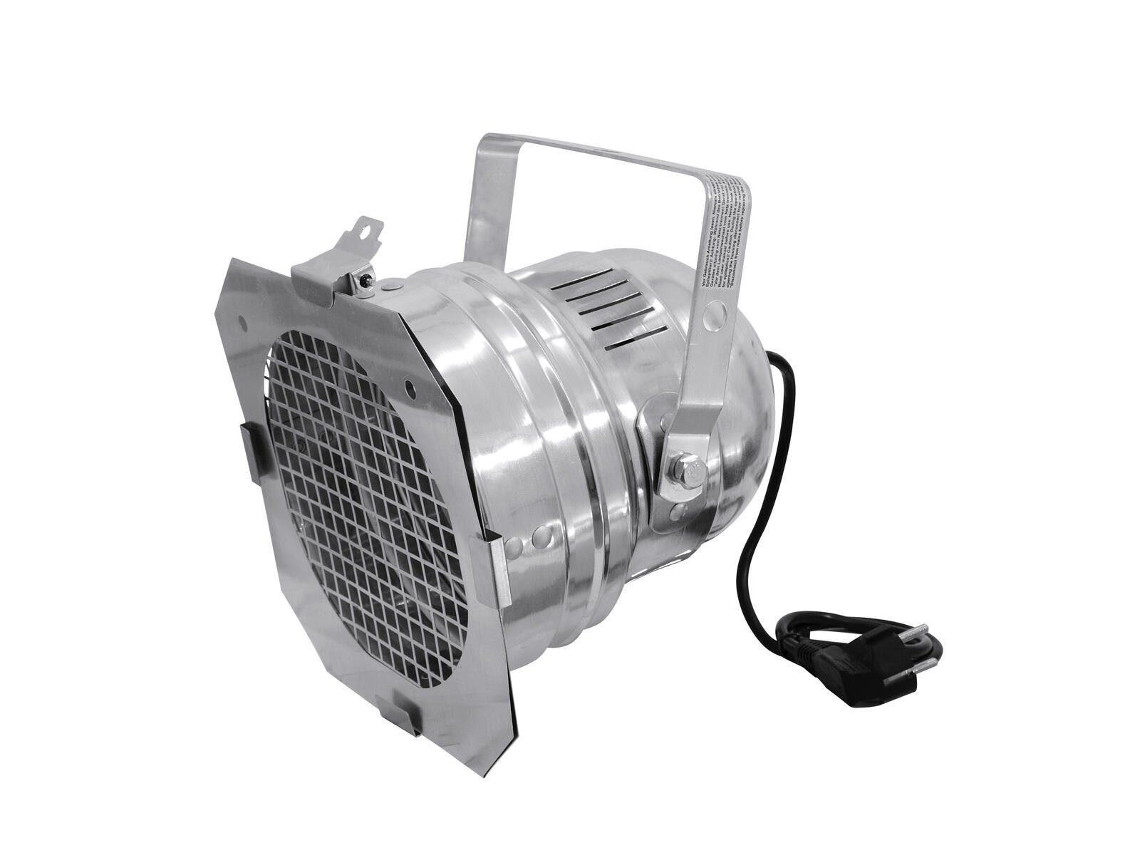Proiettore Eurolite PAR-56 Argento GX16d | Design Industriale e Luce Scenica