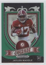 2021 Panini Prizm Draft Picks Crusade Green Prizm Jaylen Waddle #169 0r2f