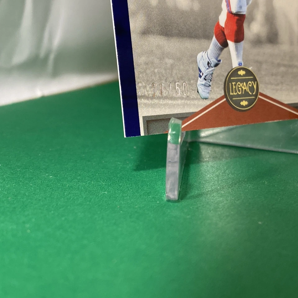 2022 Panini Legacy. Jim Kelly. 28/50. Blue.Legends - Image 3 of 4