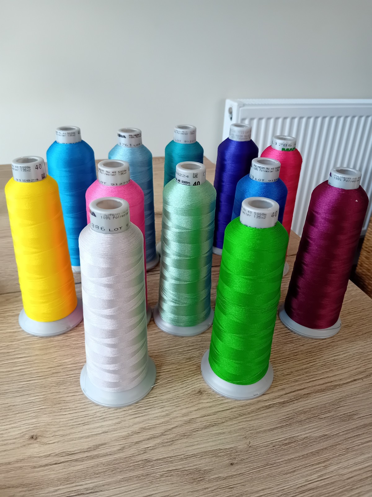 madeira embroidery threads x 12 hardly used | eBay UK