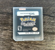 Pokemon Black Version for Nintendo DS/NDS/3DS game w/ case 2011 Mint USA