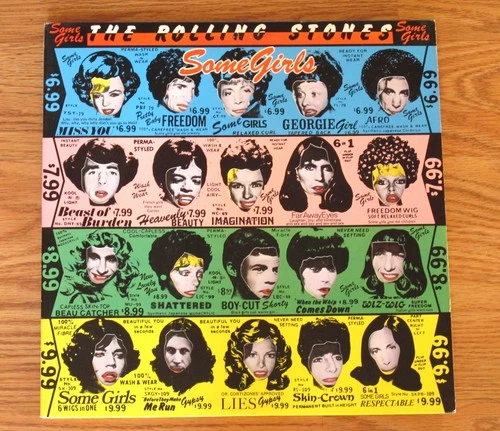Rolling Stones - Some Girls - 1978 OG 1st Press VINYL LP RARE Banned Lucy Cover