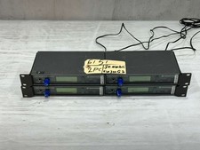Sennheiser SR300 IEM G2 A Freq 518-554Mhz Transmitter W/ Power Supply Lot of 2 