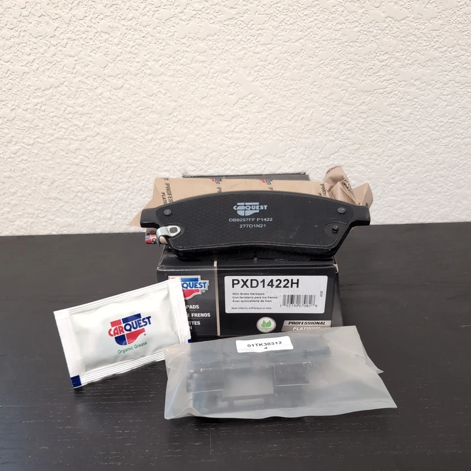 Juego de pastillas de freno de disco Cadillac/Saab CARQUEST Professional Platinum PXD1422H, delanteras Foto 3 de 3