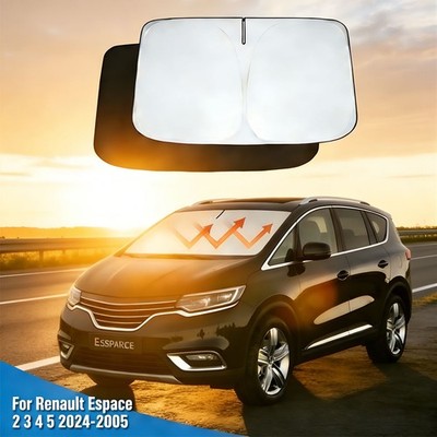Fits Renault Espace 2 3 4 2005-24 Windshield Sunshade Cover Block UV Ray 145*80