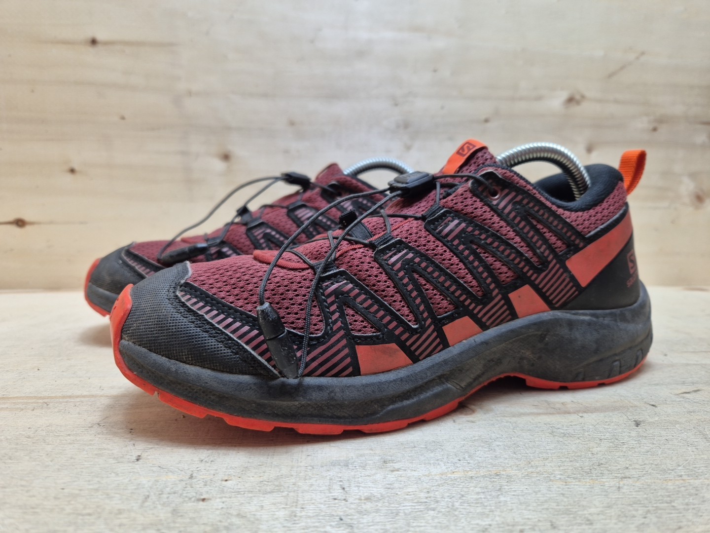 SCARPE BASSE SALOMON DONNA ESCURSIONISMO TREKKING OUTDOOR TAGLIA:40 UK:6.5 MULTICOLORE