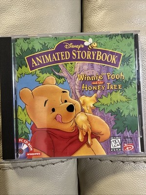 Vintage Disney Animated StoryBook Winnie The Pooh Honey Tree PC CD-ROM Game