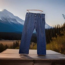 Levi's 501 Premium Men's Straight Leg Jeans Denim Size 36x30 Button Fly