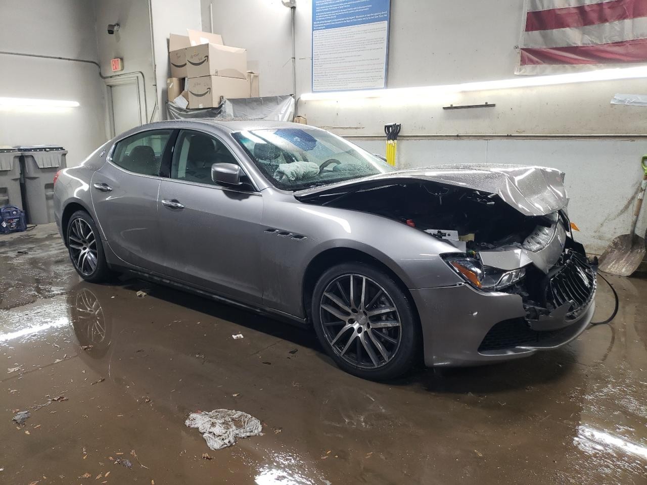 Maserati Ghibli 2015 LEFT Intercooler