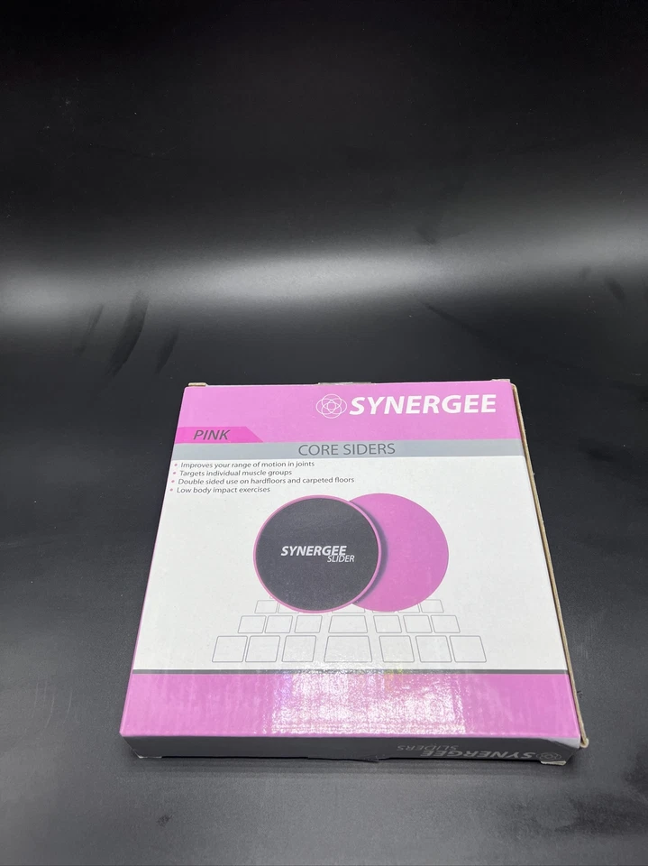 Synergee | Deslizadores de núcleo rosa | Doble cara - Suelos de madera dura y alfombrados Foto 2 de 4