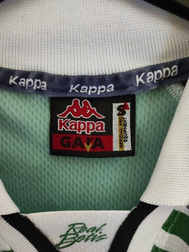 REAL BETIS 1997-1998 away camiseta shirt trikot maillot maglia S - Picture 4 of 5