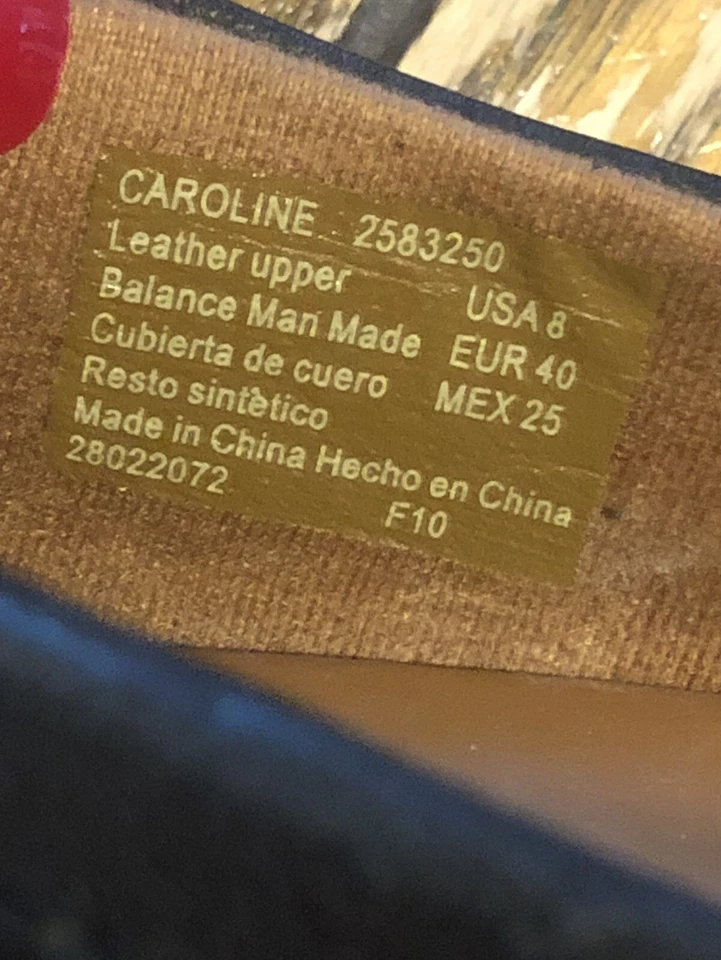 Zapatos de salón Earth Spirit Classics Penny Mocasines Cuero Superior Negro Talla 8 Foto 4 de 4