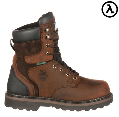 GEORGIA BOOT BROOKVILLE STEEL TOE WATERPROOF WORKK BOOTS G9334 - ALL SIZES - NEW