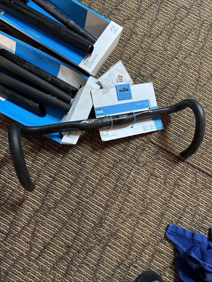 SHIMANO PRO PLT  31.8x440mm Drop Handlebar, Black - Image 4 of 4