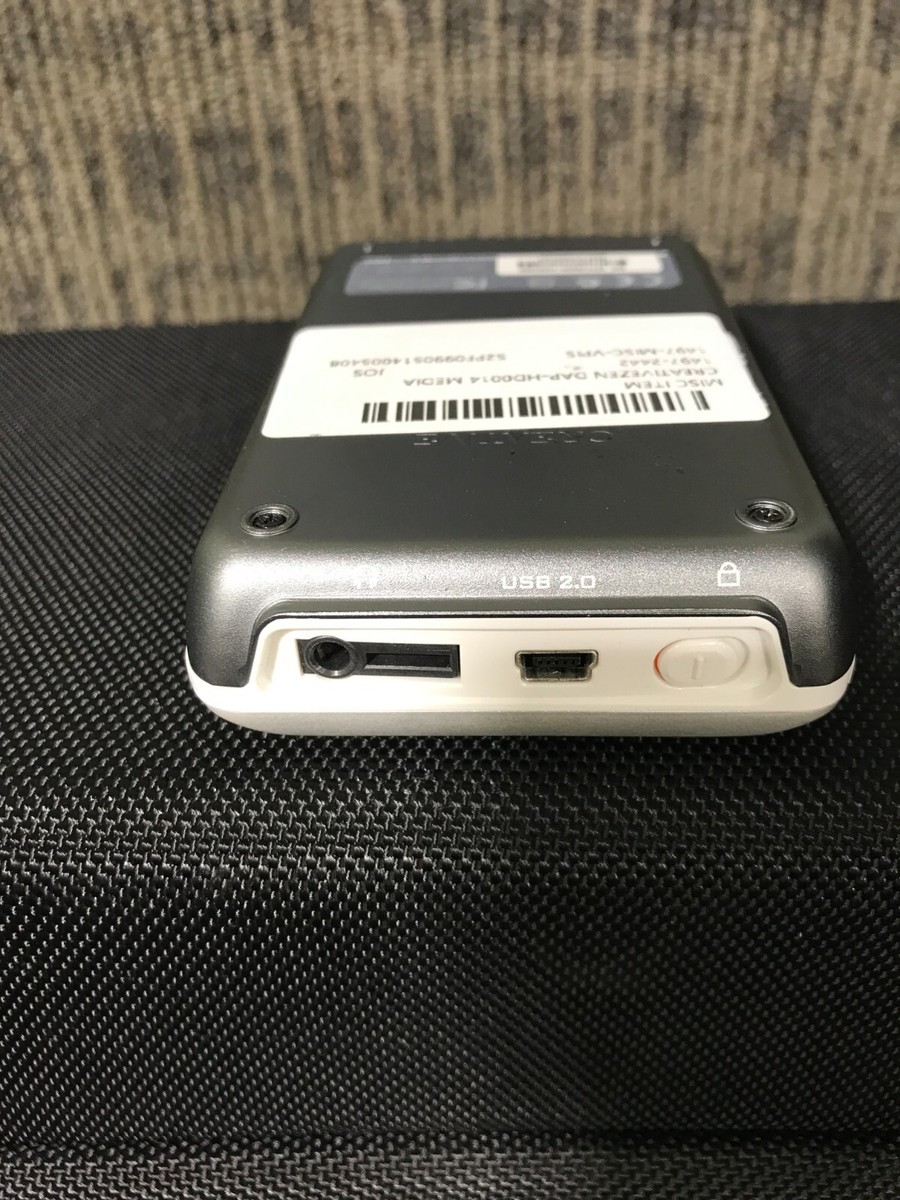 Creative Labs Zen DAP-HD0014　MP3プレイヤー Creative Labs Zen Mp3 Player Model Dap-hd0014 for sale