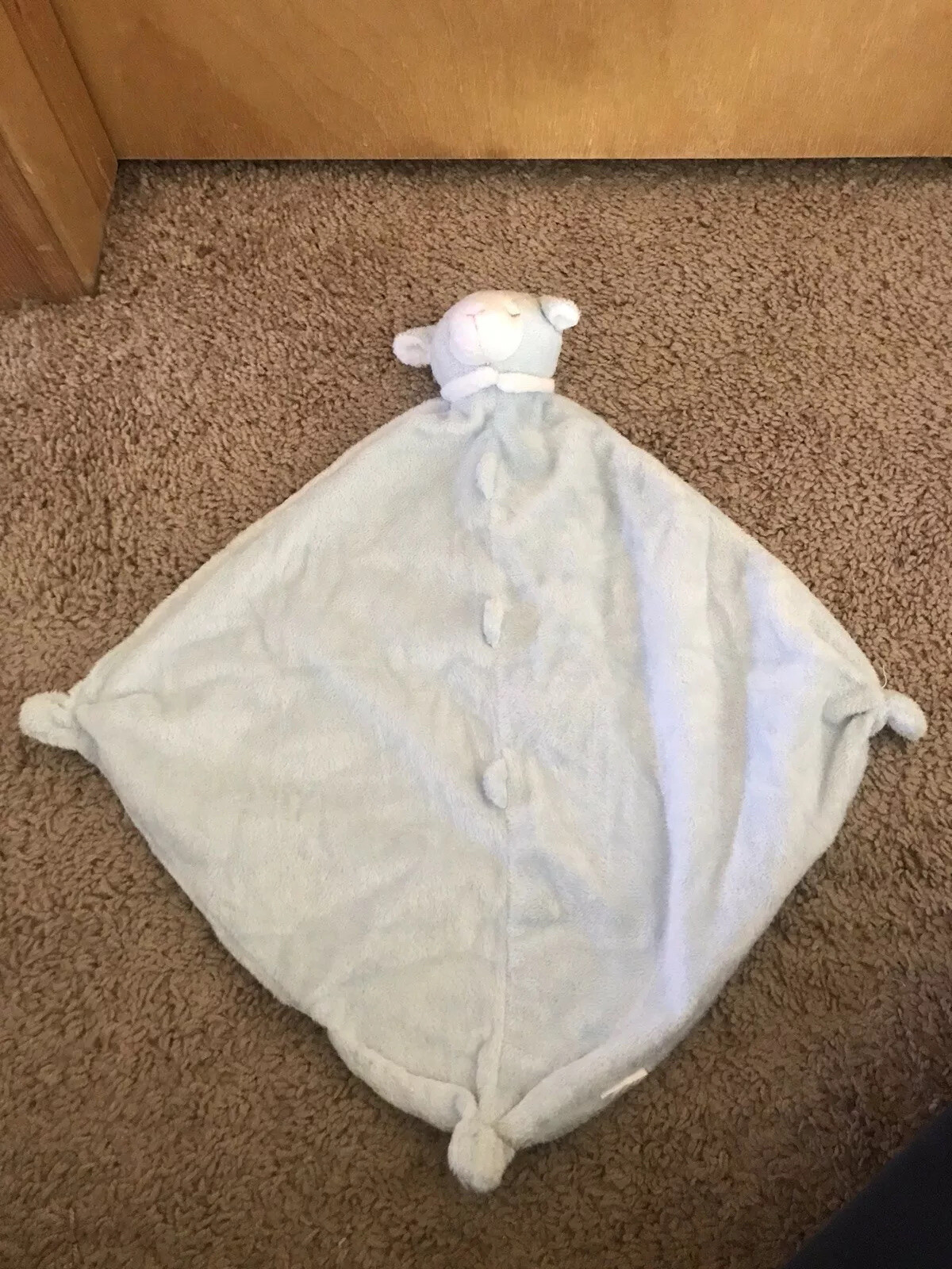 Angel Dear Lamb Blue Lovey NWOT eBay