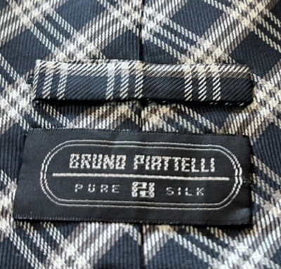 BRUNO PIATTELLI MODERN HIGH END DRESS SUIT DESIGNER NECKTIE TIE